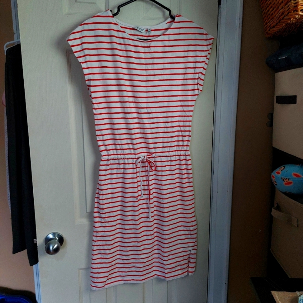Summer staple! Striped organic cotton dress. So comfy.